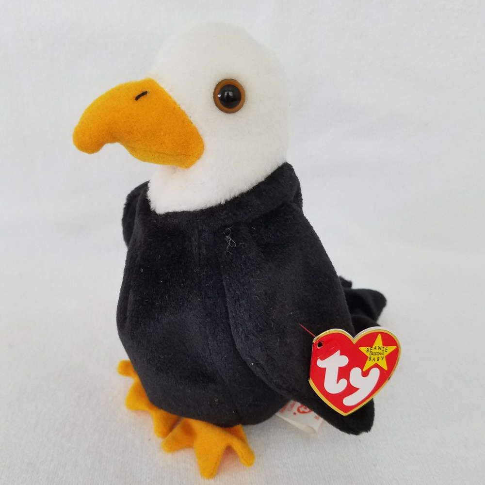 TY Beanie Babies Baldy The Eagle #4074 1996, Vintage, Collectible